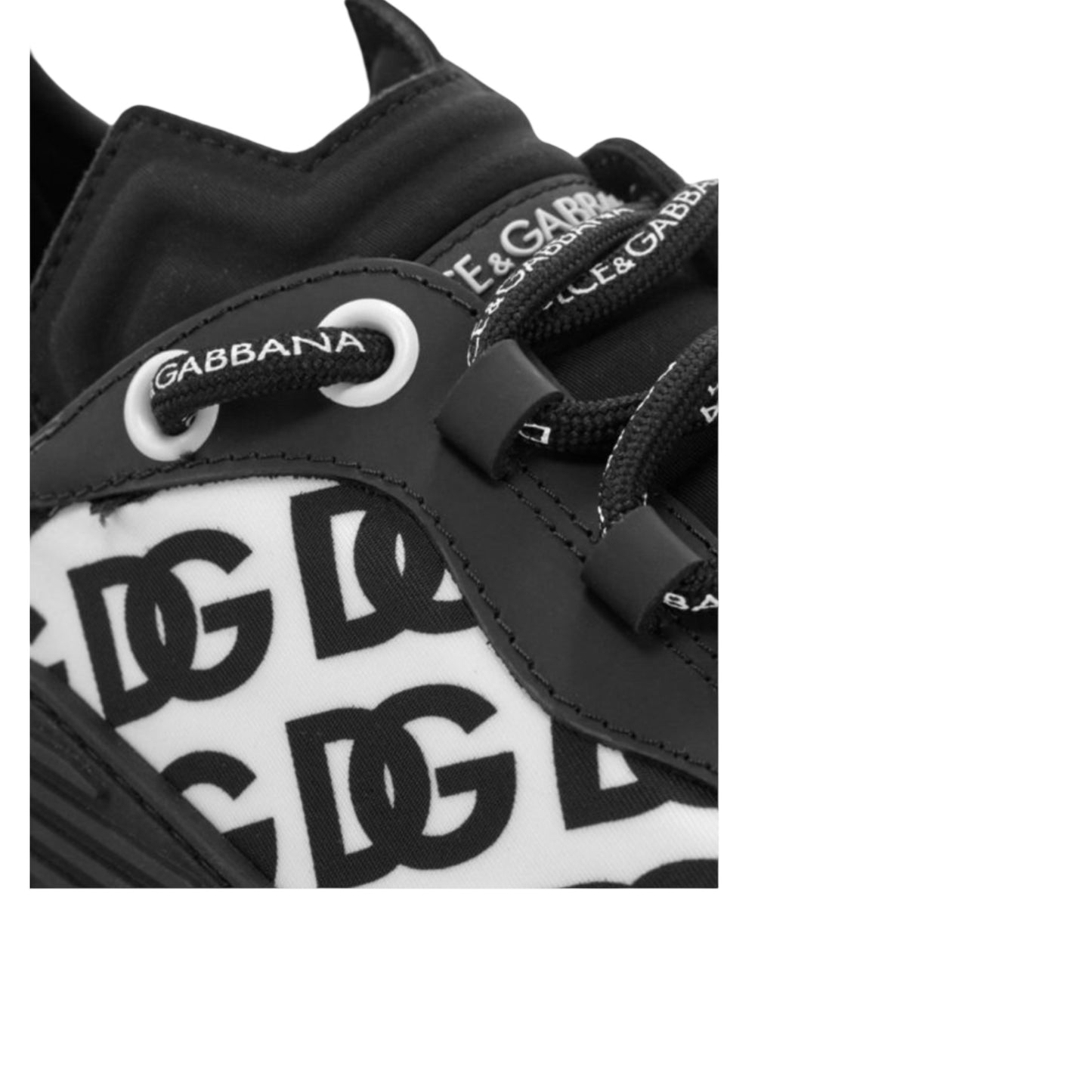DOLCE&GABBANA
Baskets basses à panneaux et log