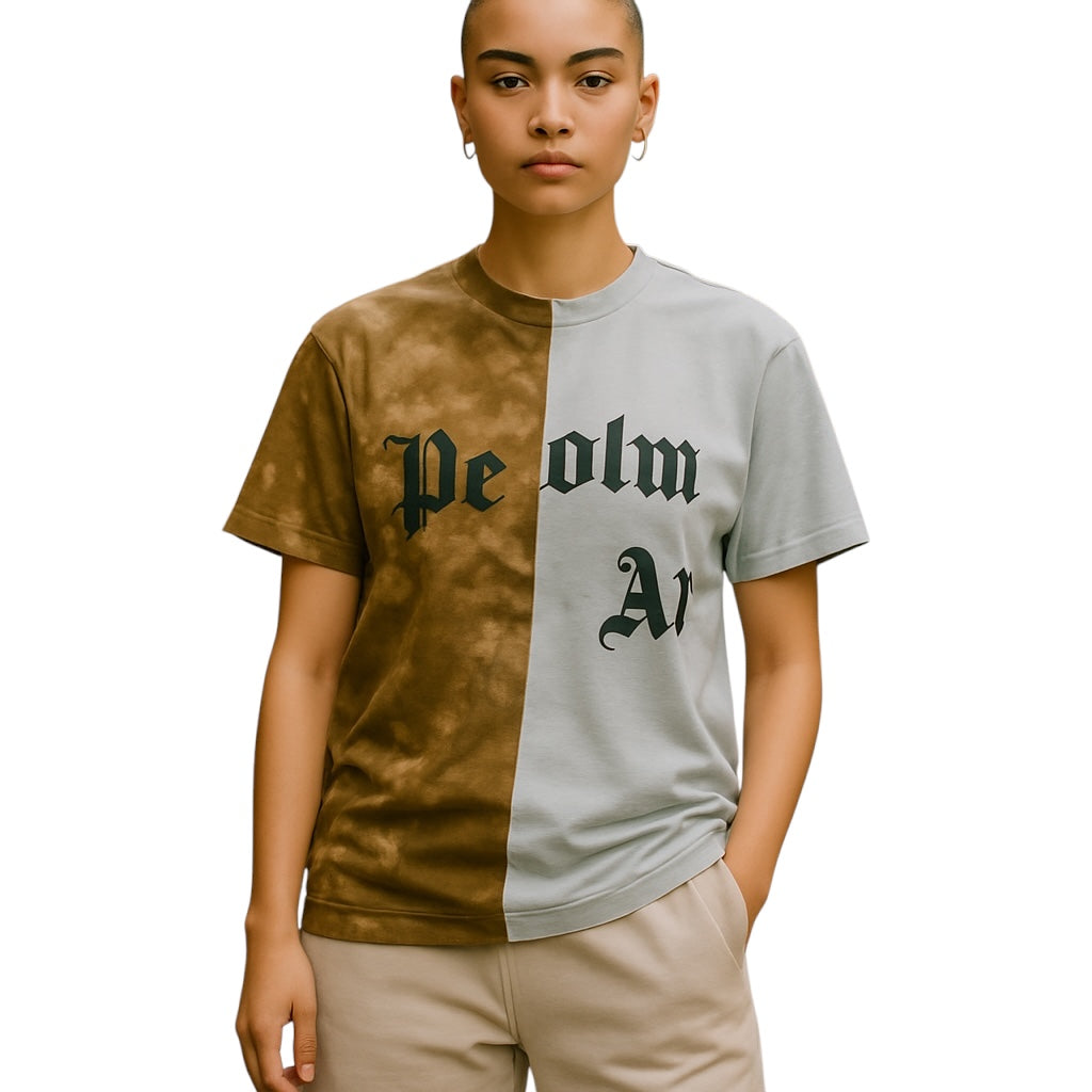 T-shirt Palm Angels en Coton Camouflage - Style Urbain et Audacieux