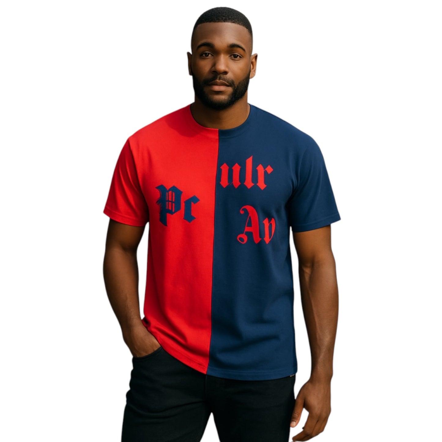 T-shirt Palm Angels avec Logo Cassé - Style Rebelle et Distinctif