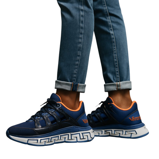 Versace Trigreca « Orange marine »
Baskets