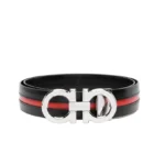 Ferragamo ceinture en cuir à boucle Gancini Luxe Contemporain