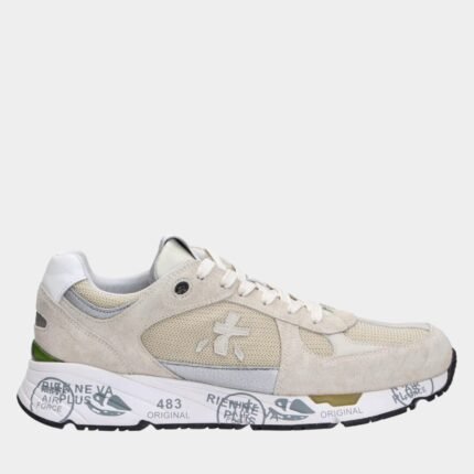 Sneakers Premiata homme cuir italien design distinctif baskets premium