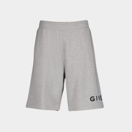 Givenchy Short Polaire Gris Simplicité Raffinée