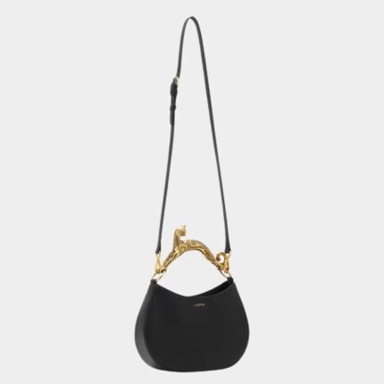 Lanvain Sac Hobo Cat en Cuir