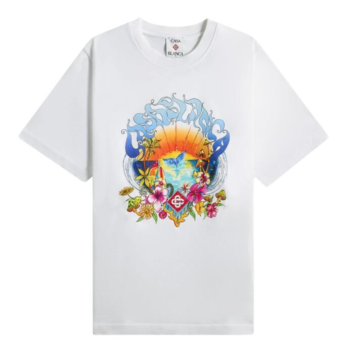 Casablanca T-shirt imprimé – Image 1
