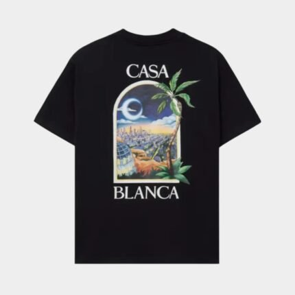 Casablanca T-shirt la Nights - Vue detail