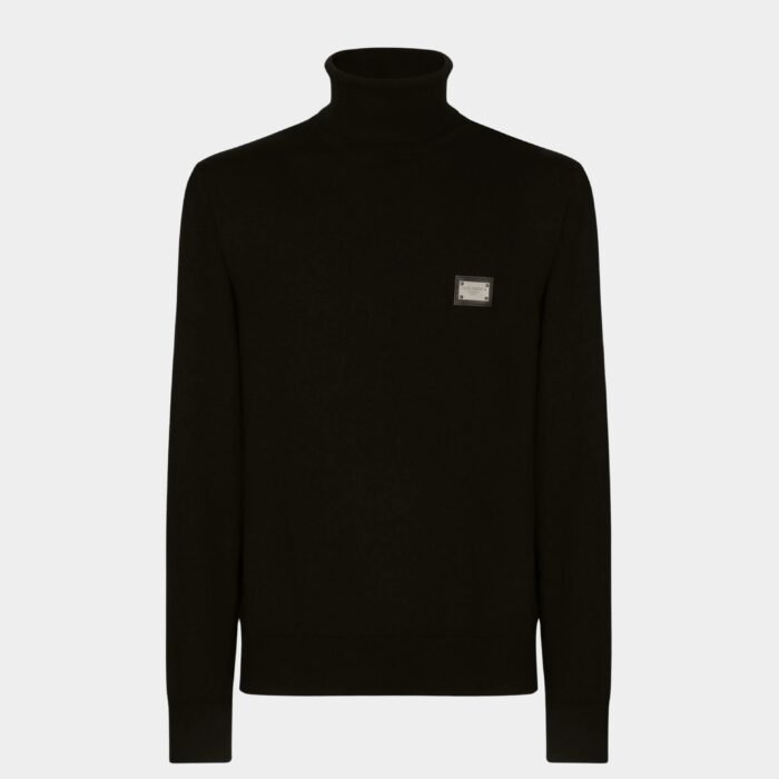 DOLCE&GABBANA Pull col roulé en laine – Image 1