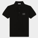 Dolce & Gabbana polo à plaque logo