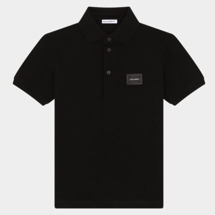 Dolce & Gabbana Polo À Plaque Logo