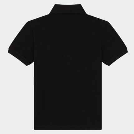 Dolce & Gabbana Polo À Plaque Logo - Vue detail