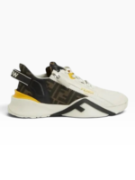 Baskets Fendi Flow Homme - Cuir Blanc Premium – Image 4