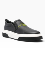 Baskets Ferragamo Cuir Noir - Modèle Cassina Homme – Image 2