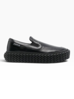 Baskets Lanvin Curbies Cuir Noir Homme - Slip-on Premium – Image 2