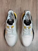 Baskets Fendi Flow Homme - Cuir Blanc Premium – Image 3