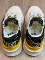 Baskets Fendi Flow Homme - Cuir Blanc Premium – Image 5
