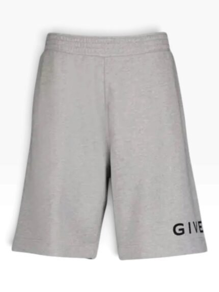 Givenchy Short Polaire Gris Simplicité Raffinée