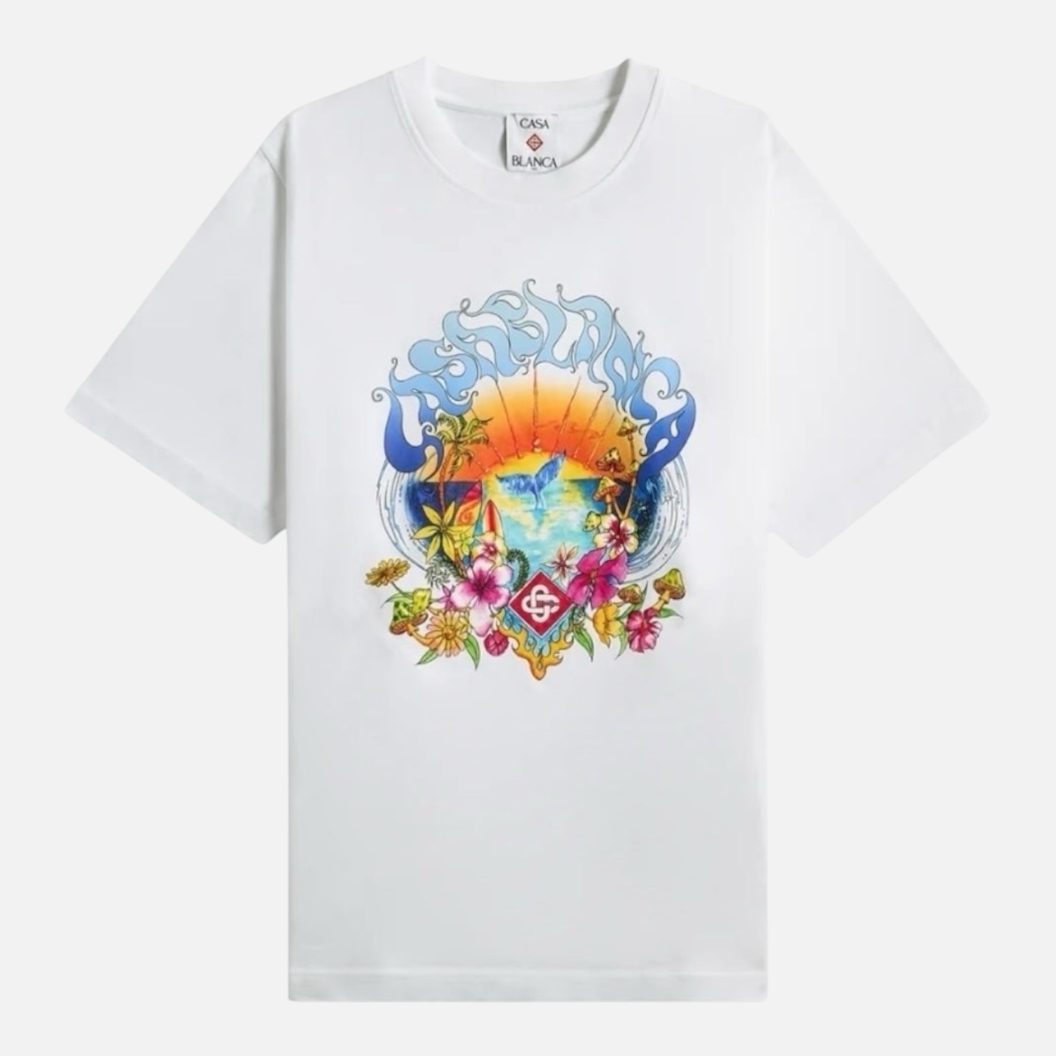 img_5839 Casablanca T-shirt imprimé – Image 1