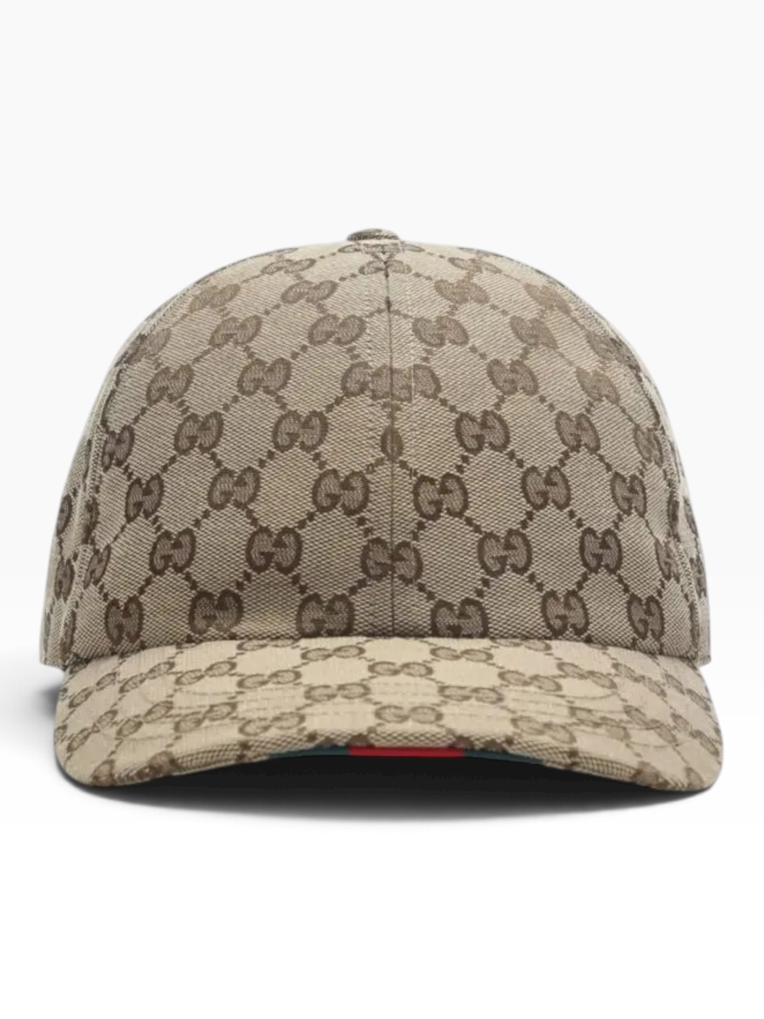 img_0684-photoroom Casquette Gucci Baseball Tissu Gg Beige Homme – Image 1