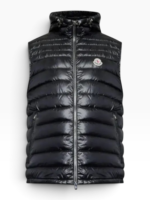 Gilet Moncler Orant Matelassé Sans Manches Noir Homme