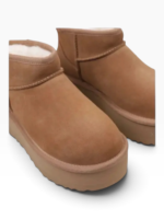 UGG Classic Ultra Mini Bottines Marron Chestnut – Image 3