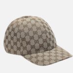 GUCCI Casquette de baseball en tissu GG beige – Image 2