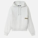 Sweat à capuche Jacquemus homme gris 100% coton taille S authentique