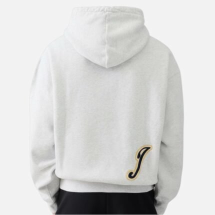 Pull homme Jacquemus gris ajustement régulier fabriqué Portugal