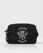 Sacoche homme Kenzo en nylon premium avec logo brodé authentique