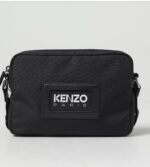 Sacoche homme Kenzo bandoulière urbaine logo contrasté style street