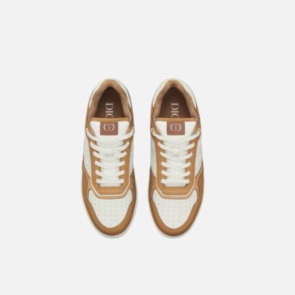 Basket Dior homme B27 détail languette CD Icon construction italienne premium