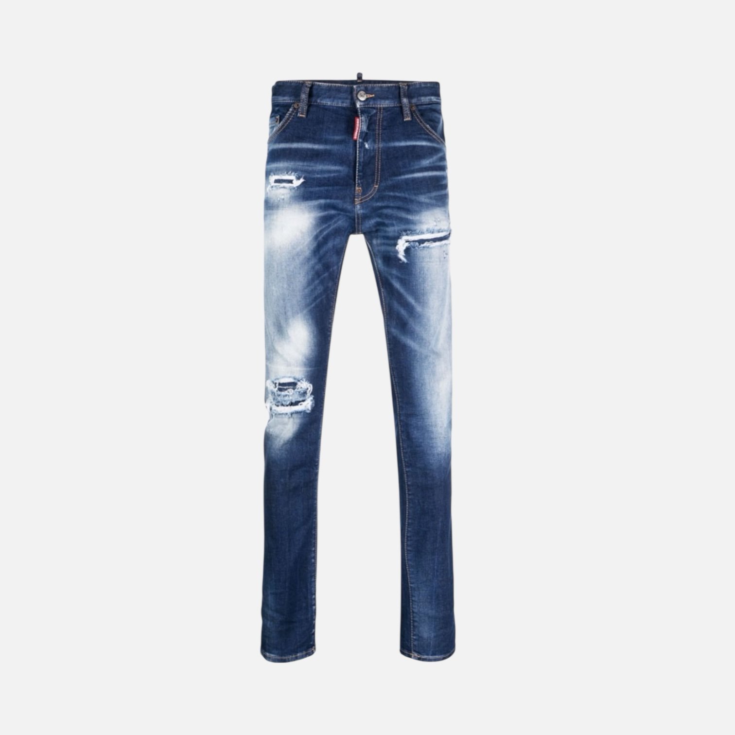 Jean DSQUARED2 Cool Guy slim bleu indigo - denim premium italien