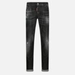 Jean DSQUARED2 slim gris anthracite homme taille 54-56 coupe moderne