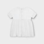 ROBE AVEC HAUT EN JERSEY ET JUPE PLISSÉE POUR BÉBÉ – Image 3